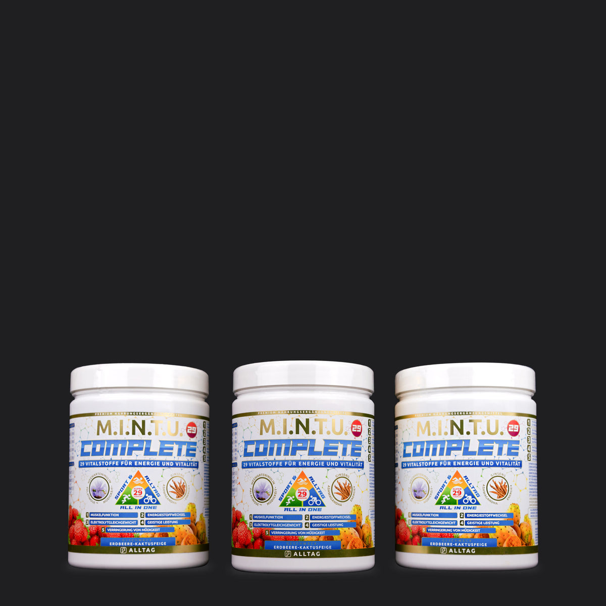 M.I.N.T.U. Complete im praktischen 3er-Pack