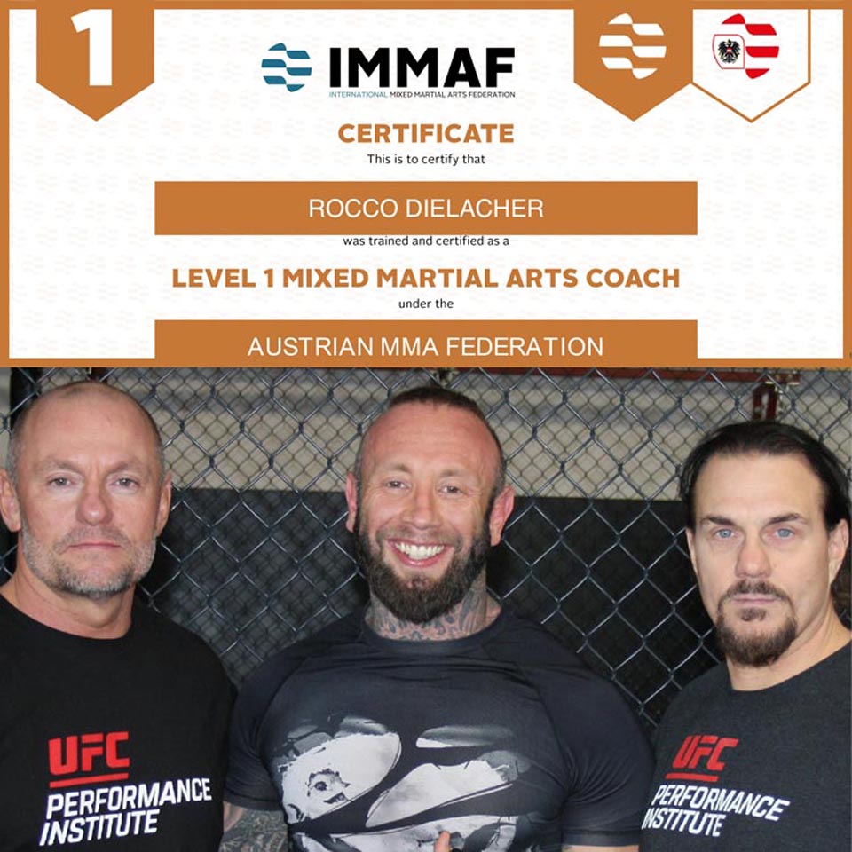 Lizenzierter MMA Coach