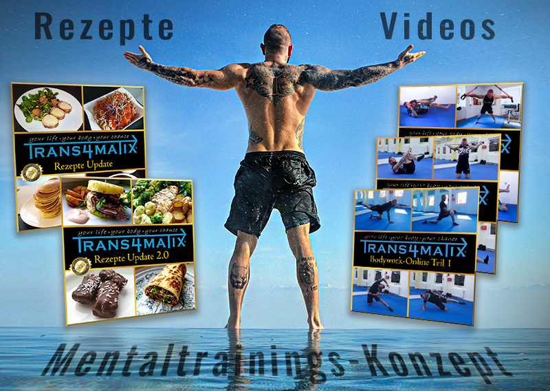 Fitness Mentoring Schritt 3, Rezepte, Videos und das Mentaltrainings-Konzept