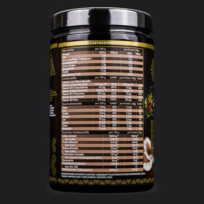 Nährwertangaben von M.I.N.T.U. Keto Protein Coffee