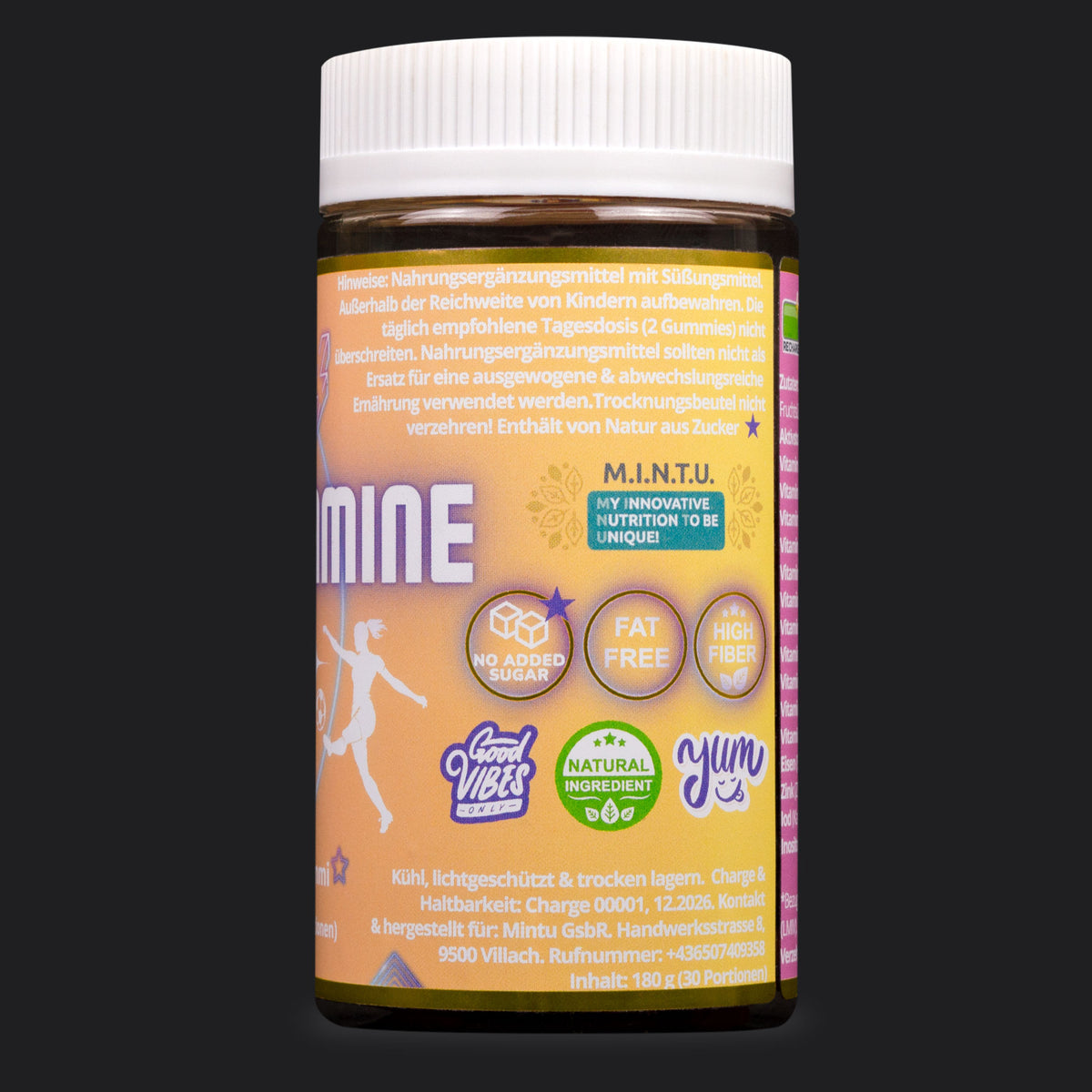 Verzehrempfehlung für M.I.N.T.U. Multivitamin Gummies