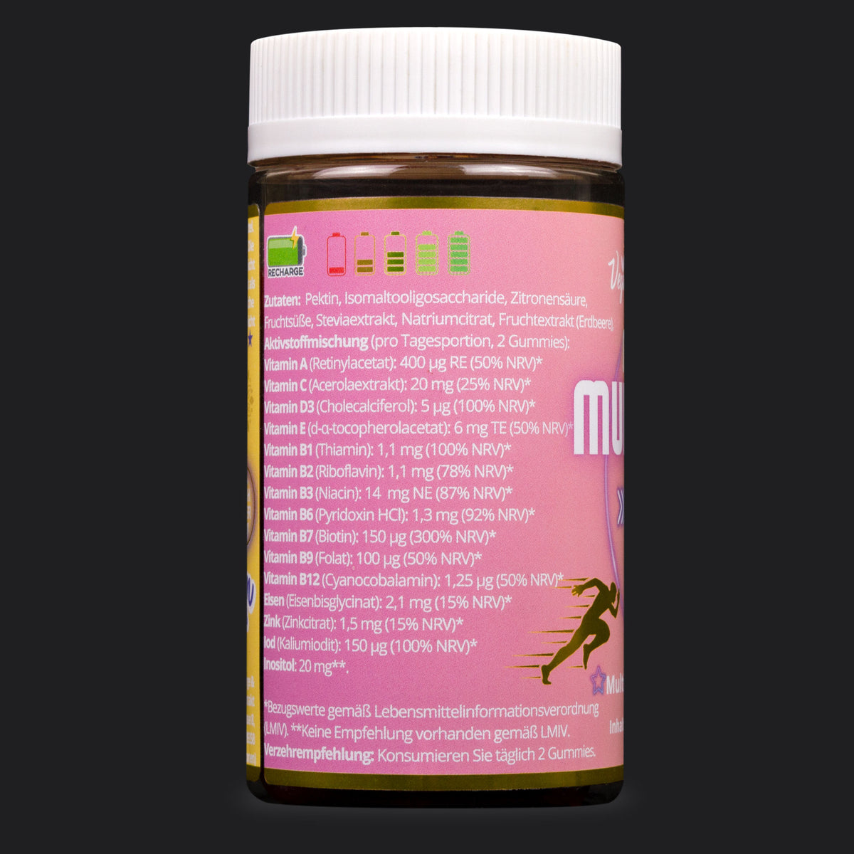 Zutatenliste der M.I.N.T.U. Multivitamin Gummies