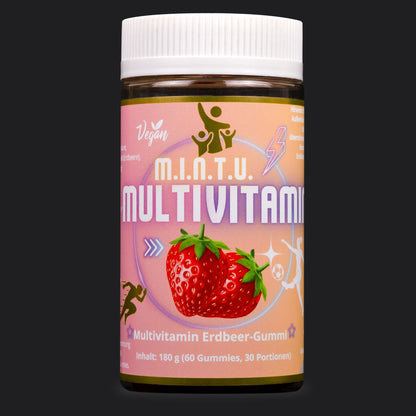 M.I.N.T.U. Multivitamin Gummies mit wichtigen Vitaminen für den Alltag