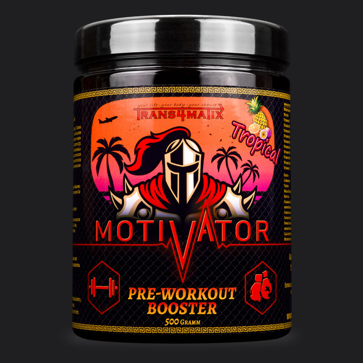 T4X Motivator Pre-Workout Pulver für Sport und Training