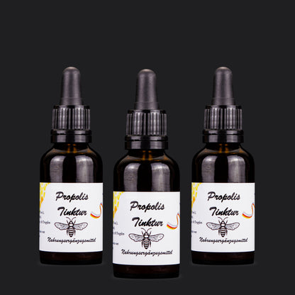 Propolis Tinktur im praktischen 3er-Pack