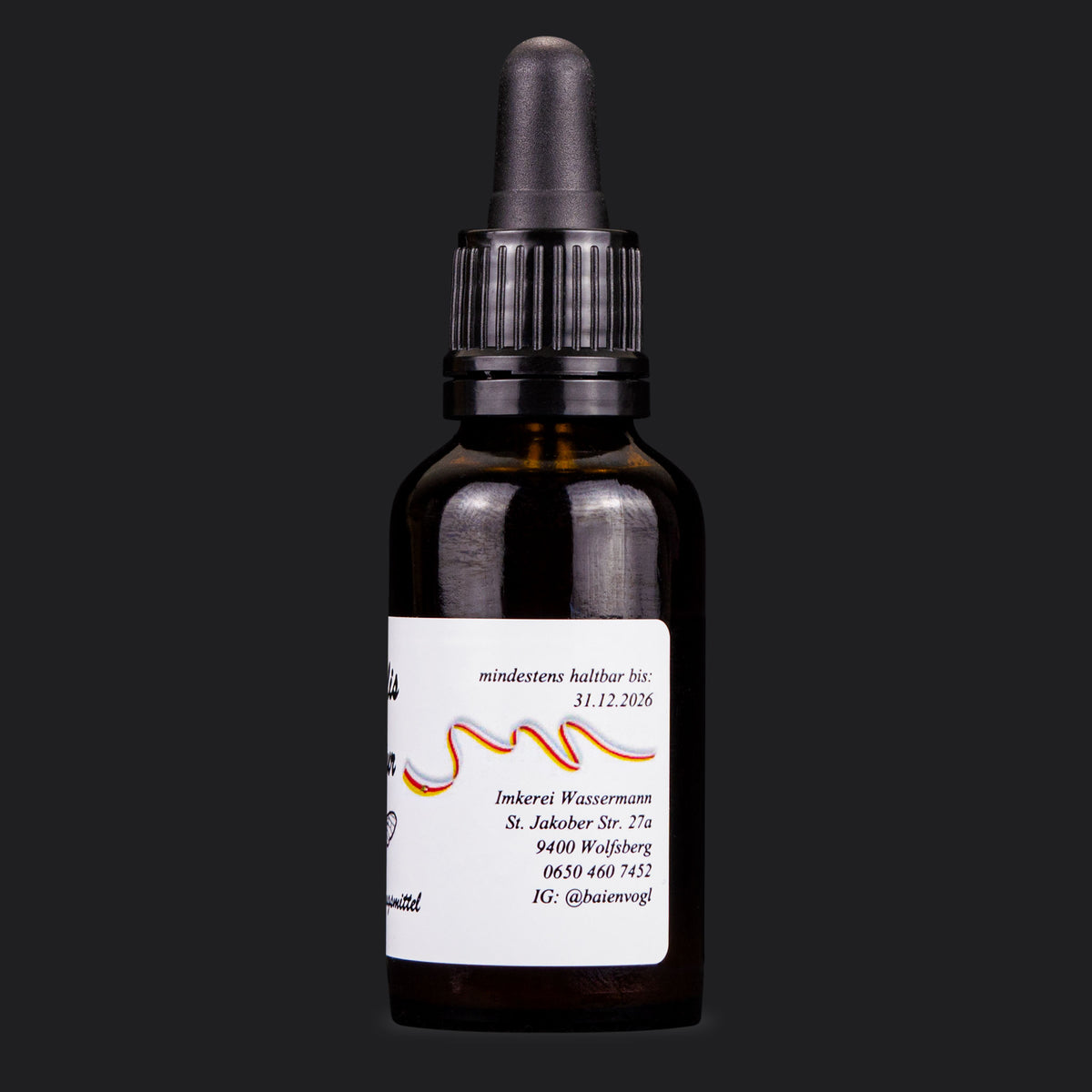 Propolis Tinktur von der Imkerei Wassermann