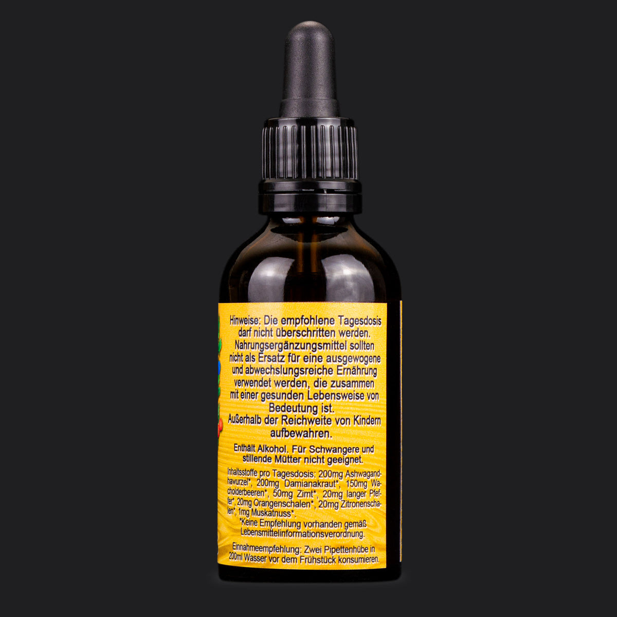 Hinweise und Verzehrempfehlung für T4X Shape Drops