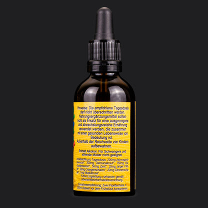 Hinweise und Verzehrempfehlung für T4X Shape Drops