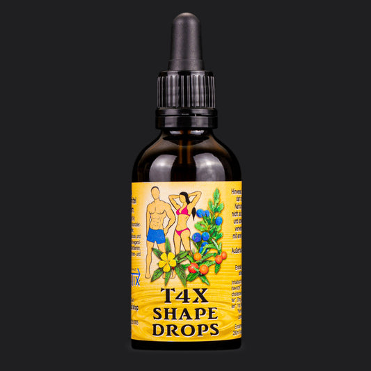 T4X Shape Drops Kräuterauszug für einen aktiven Lebensstil