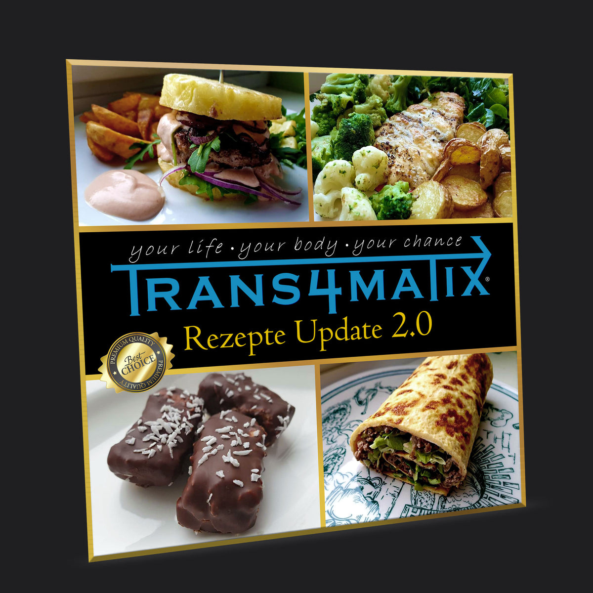 Trans4matix Rezeptesammlung für Fitness und bewusste Ernährung